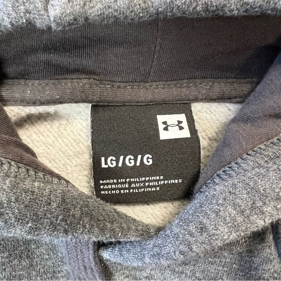 Men’s Under Armour Rival Fleece Hoodie SZ LG - Picture 4 of 7